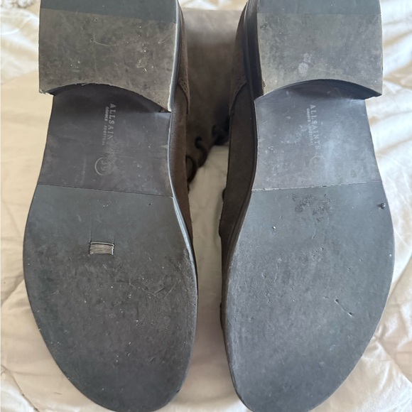 ALL SAINTS Lace-Up Military Boots - Picture 4 of 4